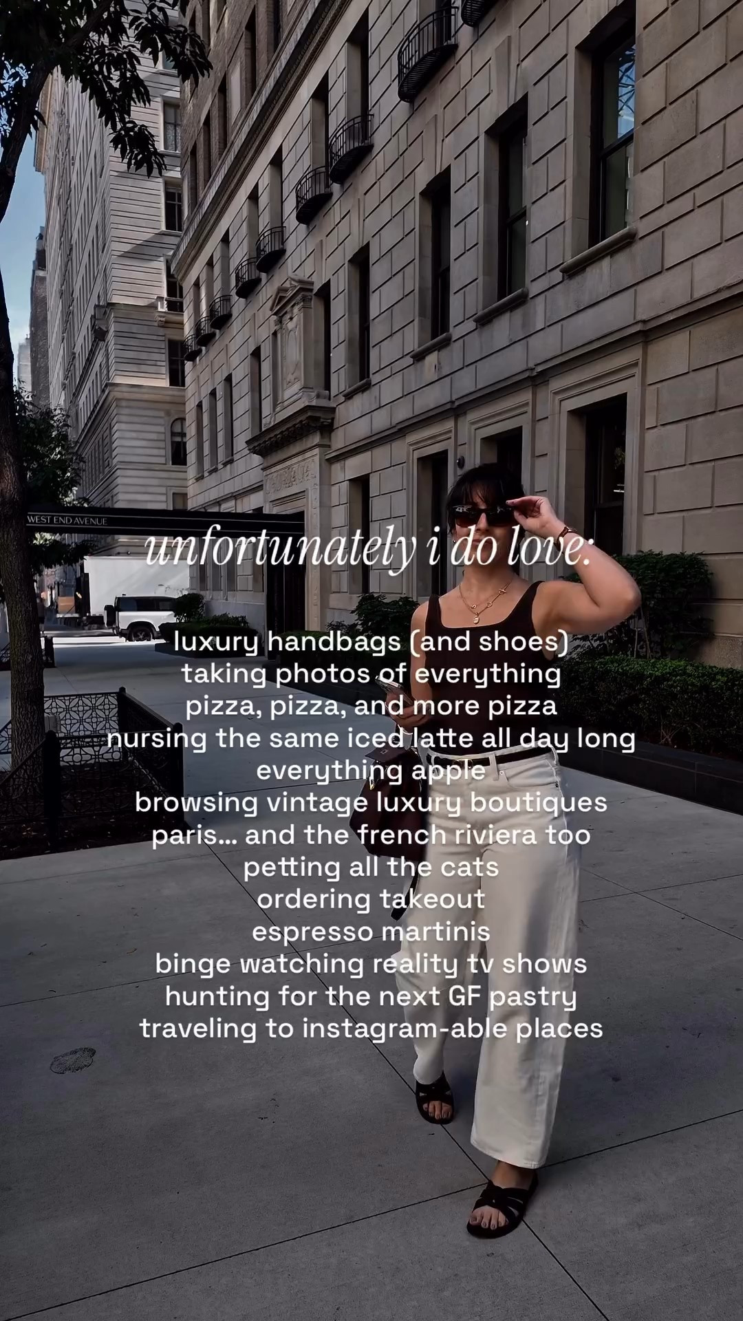 What keeps me up at night? Bags, carbs, and curating grids 😉 How about you?

#ootd #neutralstyle #nycstyle #quietluxury #vintagestyle #luxuryhandbags #baglover #streetstyleinspo #outfitinspo #fashioncontent #stylecreator #outfitideas #handbagobsessed #nyclifestyle #unfortunatelyidolove #igtrend

handbags, vintage boutiques, quiet luxury, neutral outfits, nyc fashion, parisian style, bag collector, outfit inspiration, gluten free lifestyle, fashion reels, aesthetic grid, content creator, unfortunately i do live, instagram trend

#LTKStyleTip #LTKSeasonal #LTKPetite