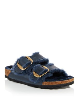 Women's Arizona Shearling Slide Sandals | Bloomingdale's (US)