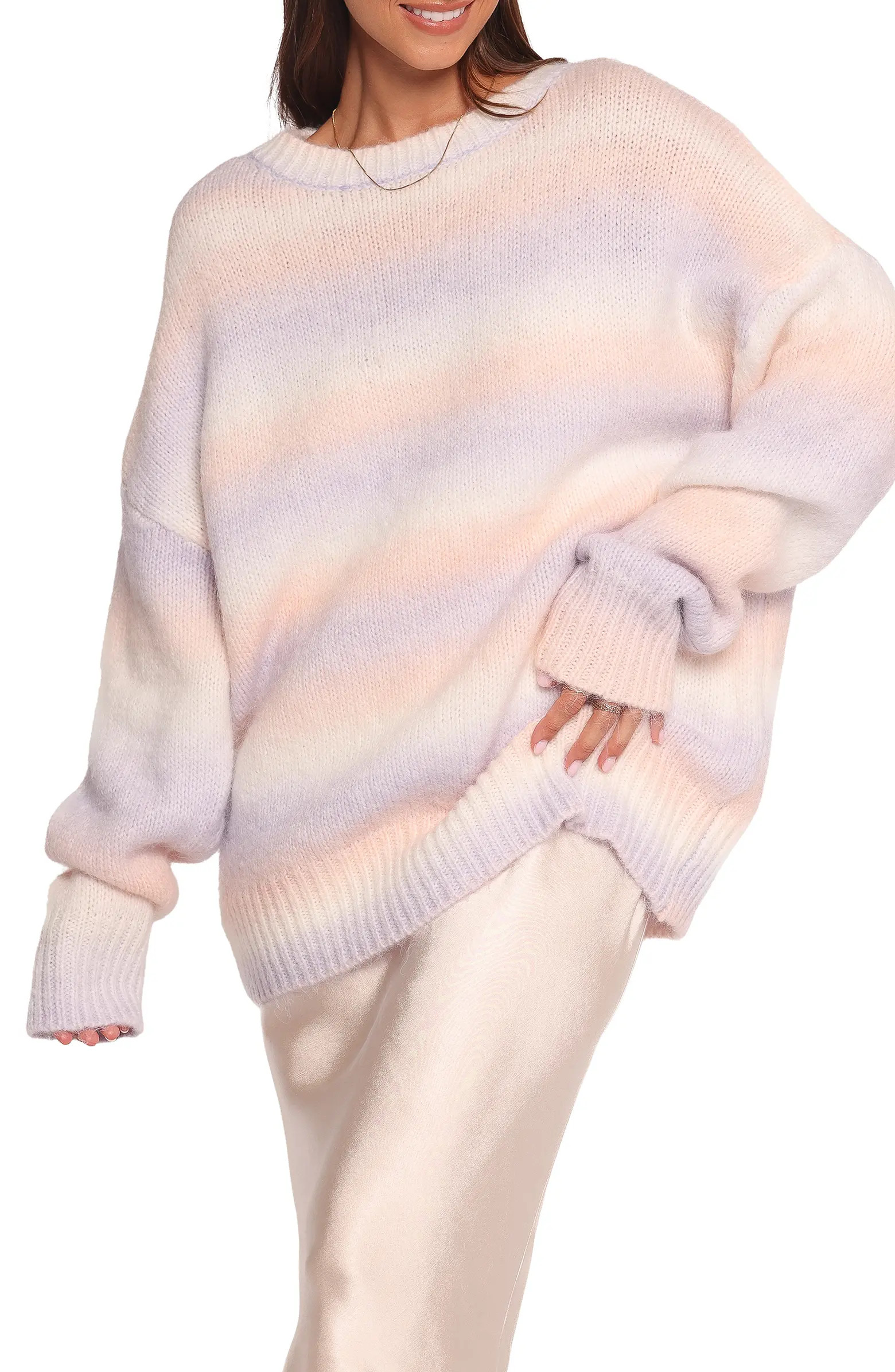 Joy Oversize Stripe Sweater | Nordstrom