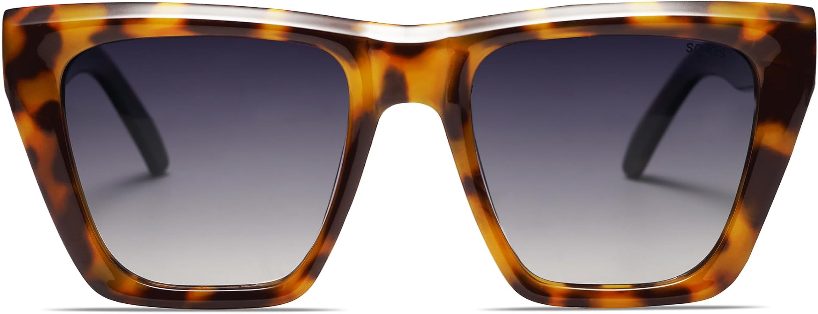 SOJOS Vintage Oversized Square Cat Eye Polarized Sunglasses for Women Trendy Fashion Cateye Style... | Amazon (US)