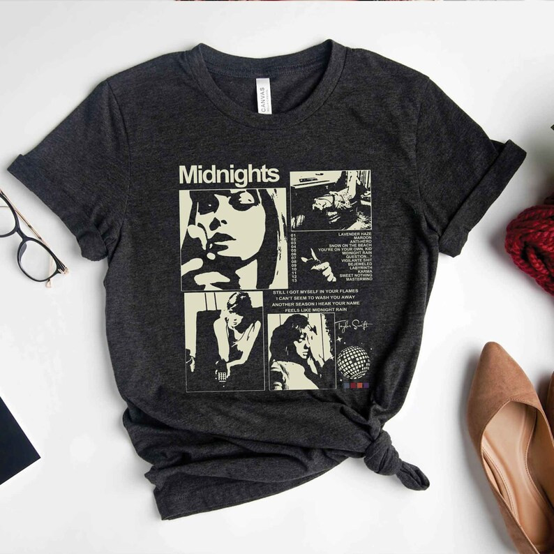 Taylorr Midnigts Shirt, Swiftiee Tour Shirt, Taylorr The Eras Tour Shirt, Y2k TS The Eras Tour 20... | Etsy (US)