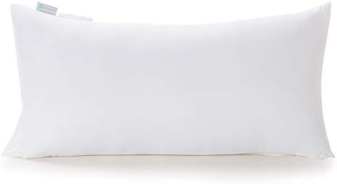 Acanva Hypoallergenic Throw Pillow Insert Soft Rectangle Decorative Form Stuffer Cushion Sham Fil... | Amazon (US)