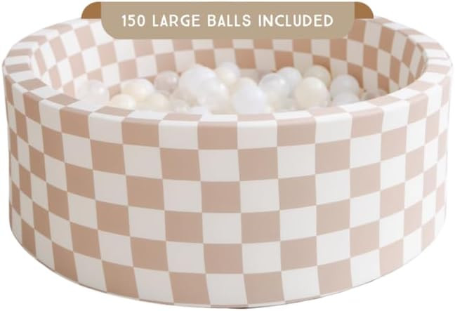 Ball Pit for Babies 6 Month to 6 Years Old with 150 Balls Included - Ball Pit for Toddlers 1-3 - ... | Amazon (US)