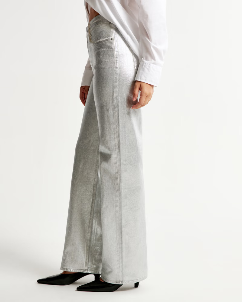 Curve Love High Rise 90s Relaxed Jean | Abercrombie & Fitch (US)