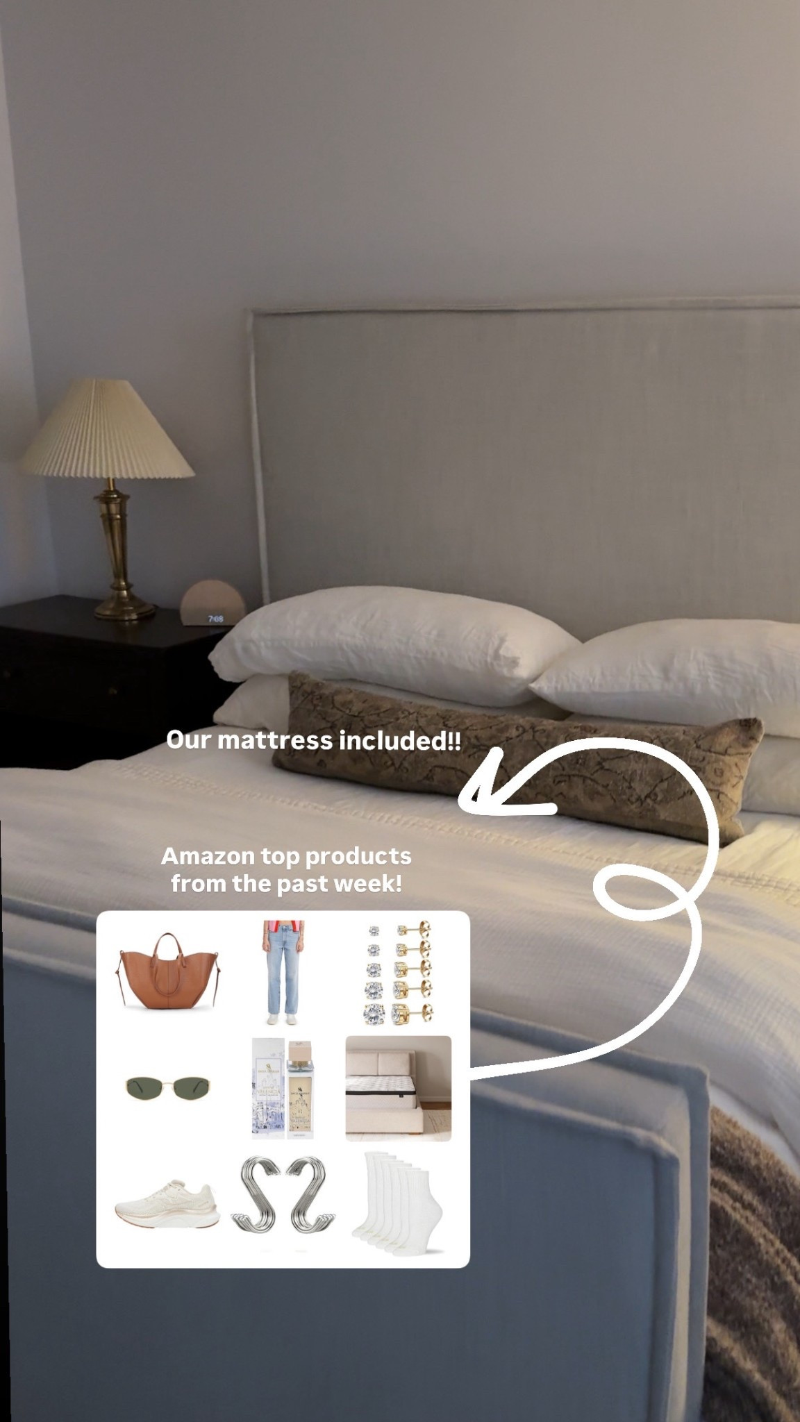 9/23/25 Amazon top sellers from this past week 🤎 A mix of travel, fashion, home, and everyday favorites that you all have been loving — from my go-to Levi 94 baggy jeans and oversized travel bag, to my Saucony Tempest sneakers, our favorite mattress, and the little essentials like stud earrings, oval sunnies, S-hooks, and crew socks. Plus a new perfume I tried recently that’s already become a favorite. ✨

#LTKHome #LTKFindsUnder50