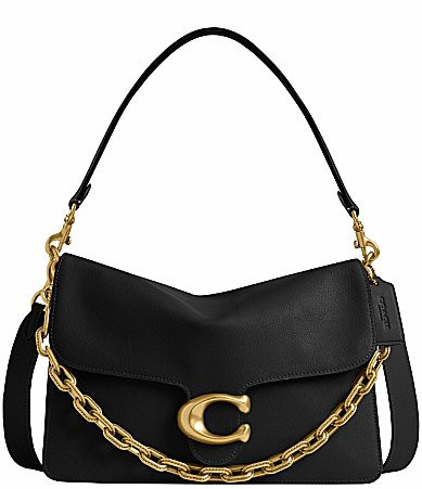 COACH Chain Tabby 30 Shoulder Bag - Black | Dillard's