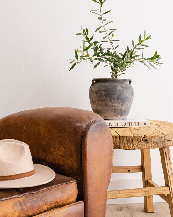 Medium Vintage Black Grey Pot with Handles Free Shipping | Etsy | Etsy (US)