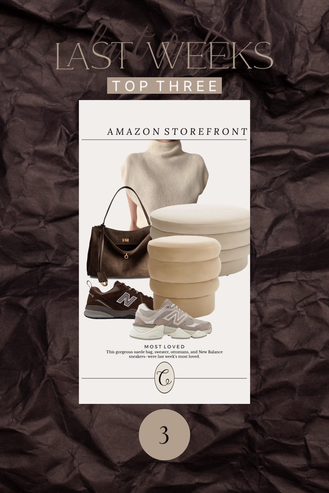 Amazon storefront best sellers 🤎

#amazon #newbalance #dupe #home #interiordesign unisex sneakers 

#LTKHome #LTKMens #LTKootd