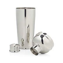 Easton Stainless Steel Cocktail Shaker + Reviews | Crate and Barrel | Crate & Barrel