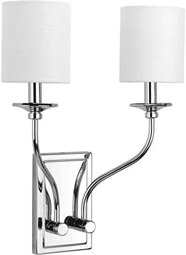 Progress Lighting P710019-015 Bonita Wall Sconces, Chrome | Amazon (US)