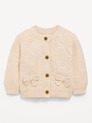 SoSoft Bow-Front Cardigan Sweater for Baby | Old Navy (US)