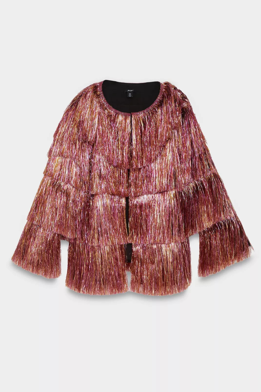 Plus Metallic Tinsel Jacket | Nasty Gal US