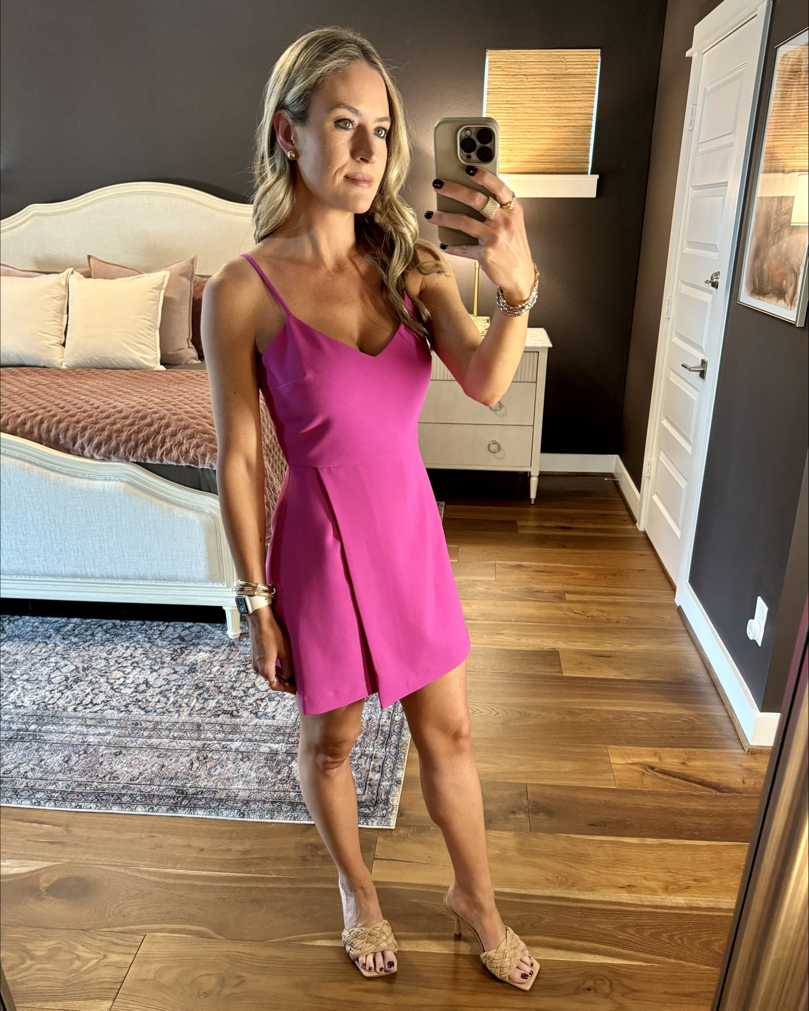 Cute and comfortable dress - this color is no longer available but this dress still comes in 3 other colors. 
I pair these with a jacket for various dinners or brunches. 

This brand runs a hint small and my two dresses are two different sizes. Both fit great but that shows I can comfortably size up as well as tempt my true size. 

#everypiecefits

Dinner outfit
Dinner dress
Date night dress
Brunch dress
Brunch outfit 

#LTKStyleTip #LTKOver40 #LTKParties