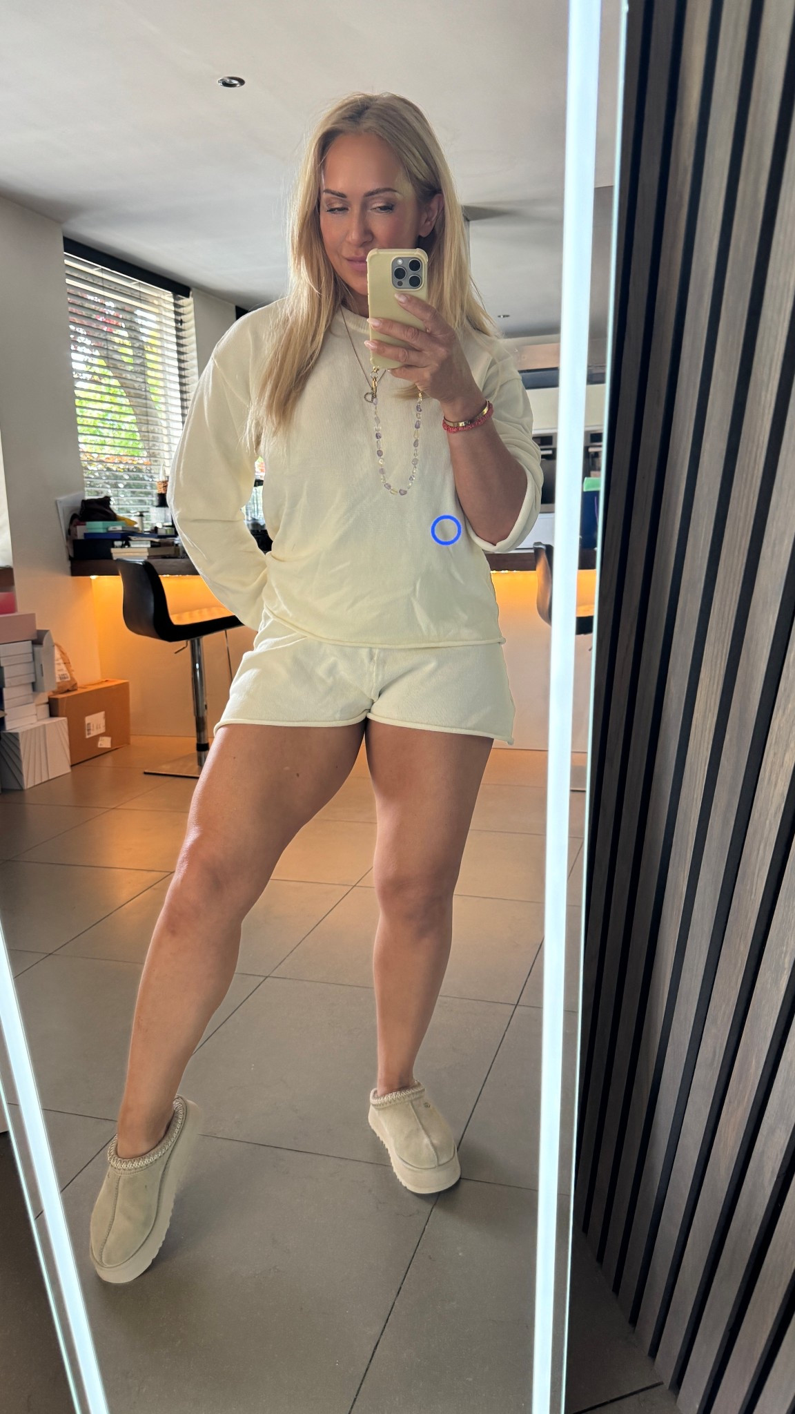 cute little chill outfit in cream white from h&m - knitted, lightweight and comfy 🤍💛 wearing medium in both 

#hmoutfit #comfy #knitted #creamwhite #shorts #uggtazz

#LTKsummer #LTKnederlands