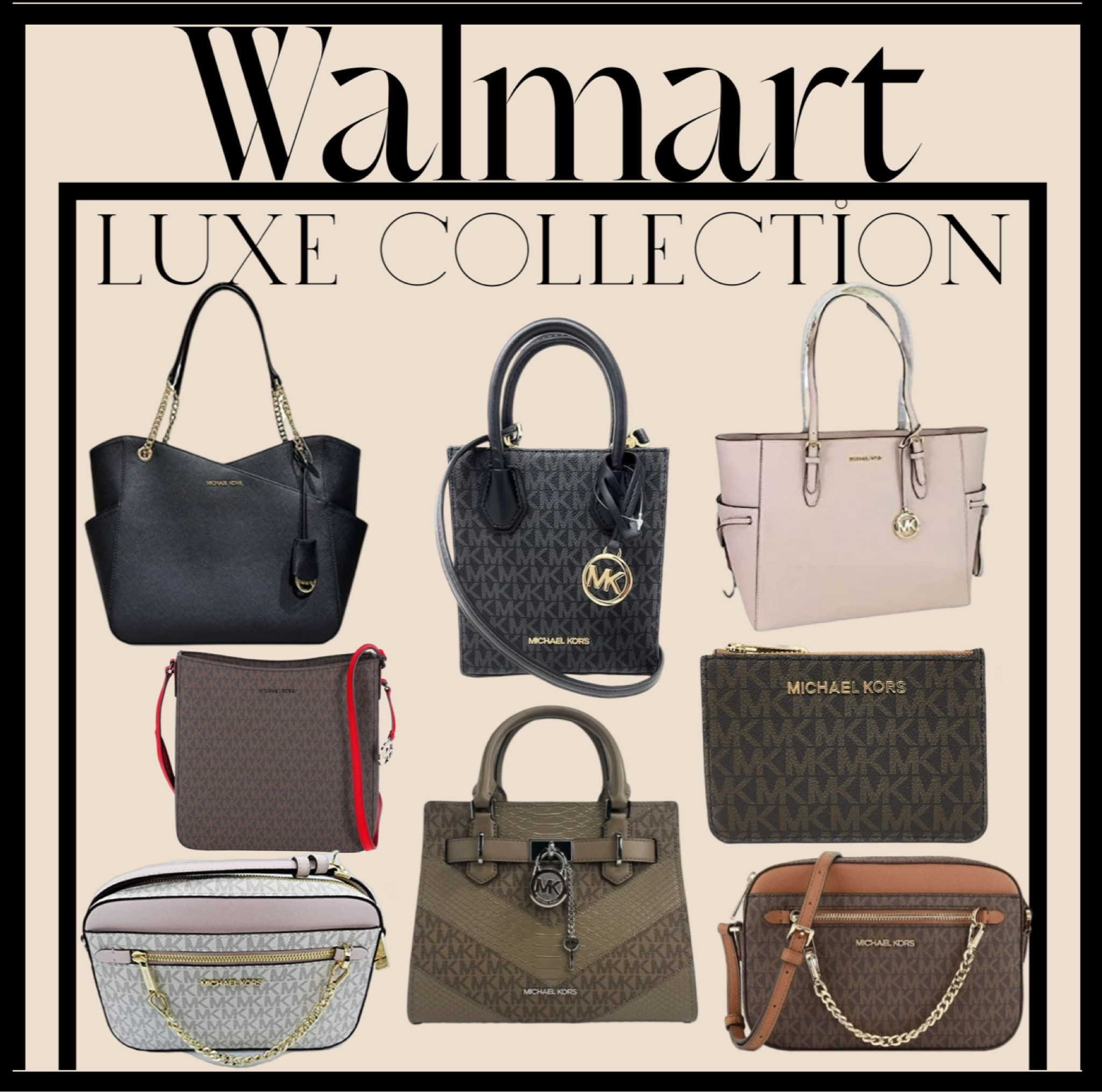 Walmart has added a collection of designer items up to 75% off! These Michael Kors purses are going fast!✨

#LTKSummerSales #LTKSaleAlert #LTKxNSale
