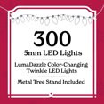 6.5’ Pre-Lit Windham Spruce Artificial Christmas Tree, Clear LED Lights, by Holiday Time | Walmart (US)