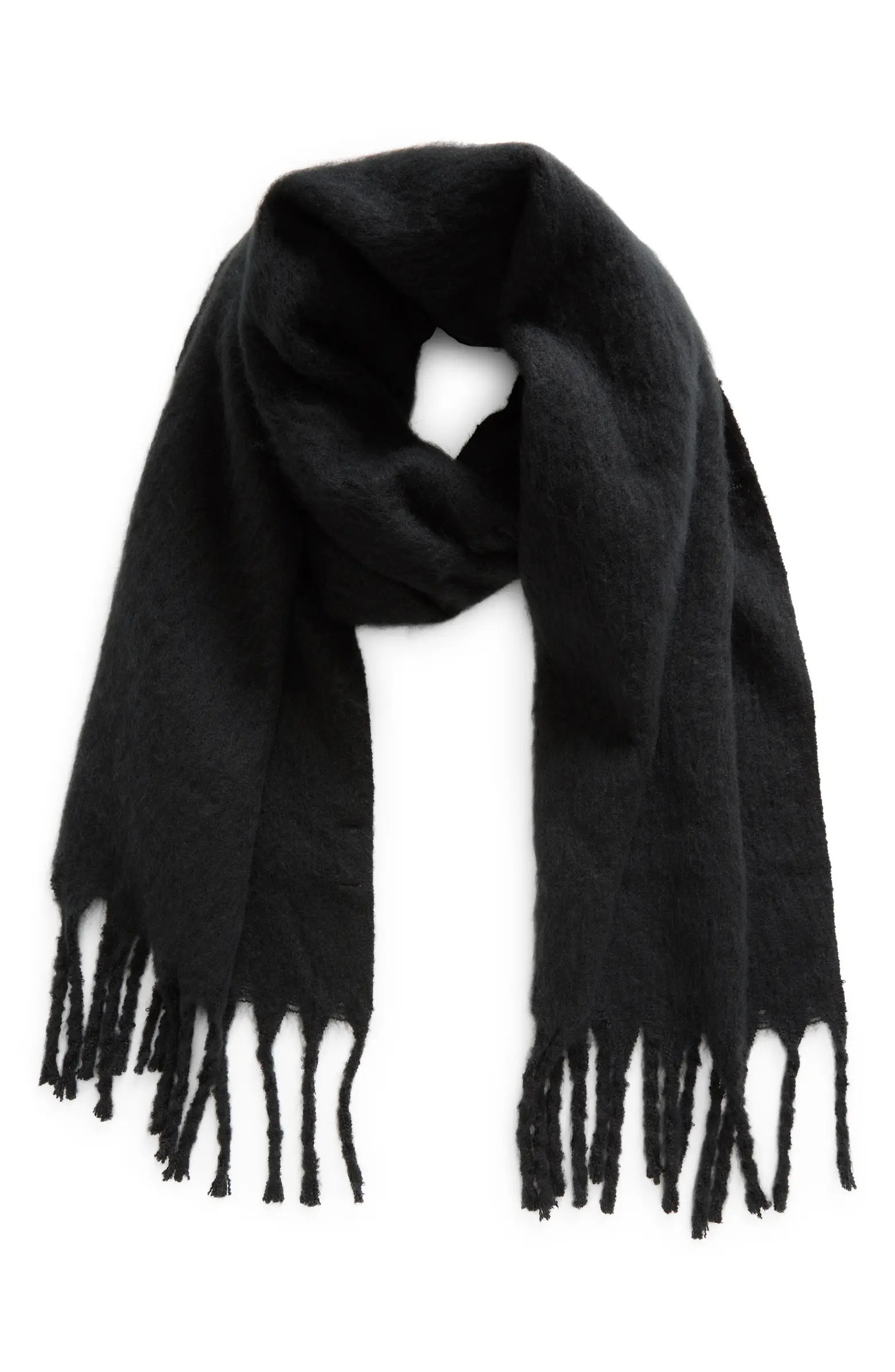Nordstrom Brushed Fringed Scarf | Nordstromrack | Nordstrom Rack
