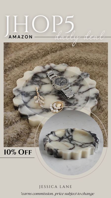 Amazon daily deal, save 10% on this gorgeous scalloped marble tray. Home Decor, organic home decor, marble tray, scalloped marble tray, Amazon home, Amazon deal

#LTKHome #LTKSaleAlert #LTKFindsUnder50