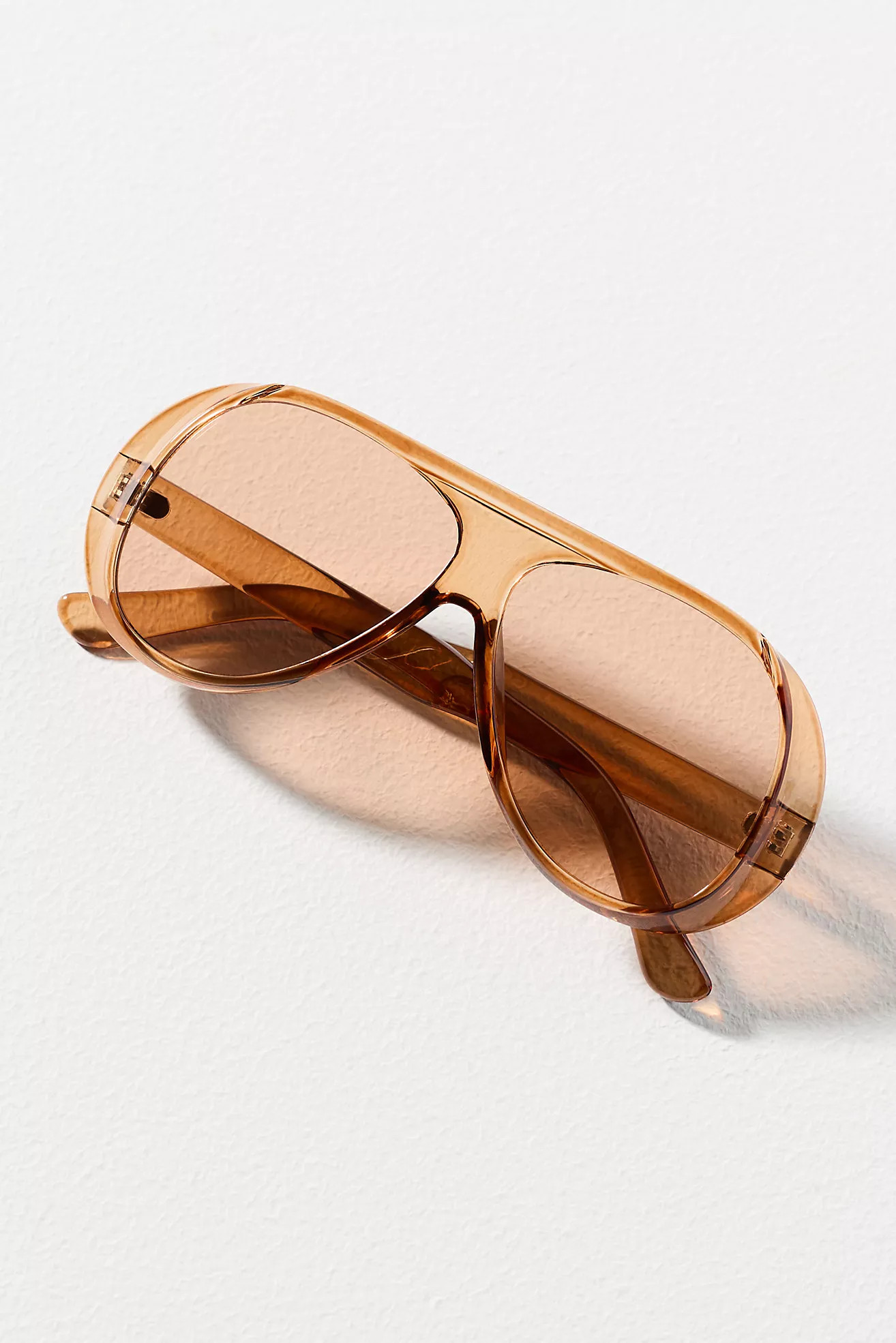 I-SEA Translucent Aviator Sunglasses | Anthropologie (US)