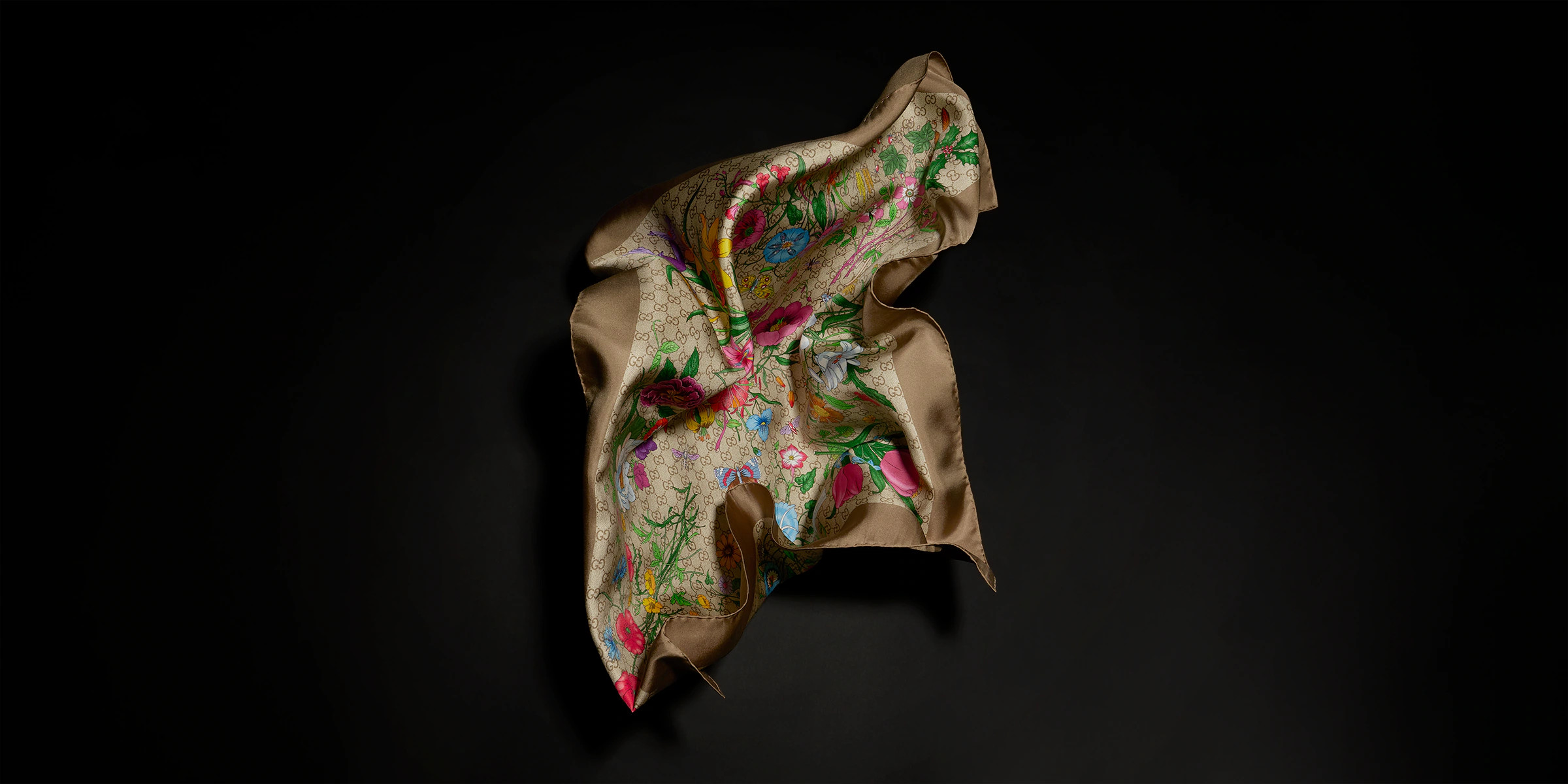 Gucci - Printed GG silk twill carr\u00e9 | Gucci (US)