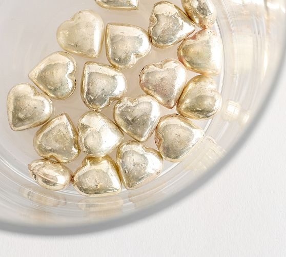 Glass Heart Vase Filler | Pottery Barn (US)