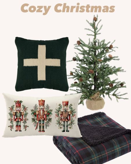 Amazon finds for your Christmas decorating. Tabletop tree, throw blanket and pillow covers 

#LTKSeasonal #LTKHoliday #LTKhome