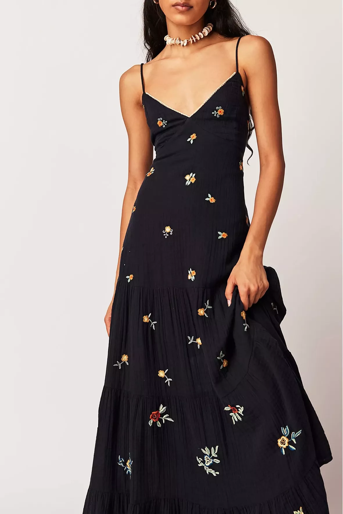 Black Summer Dresses, Black Floral & Beach Sundresses
