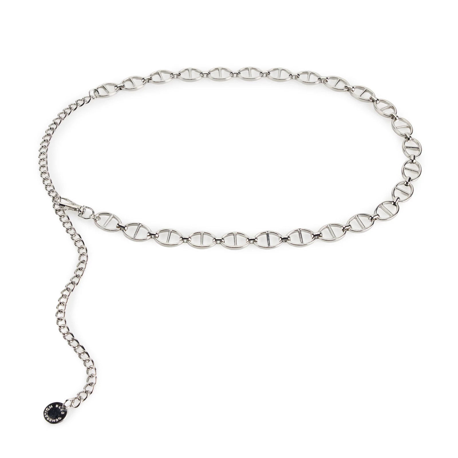 Women's BCBG Generation Mariner Chain Belt, Size: Medium-Large, Silver | Kohl's