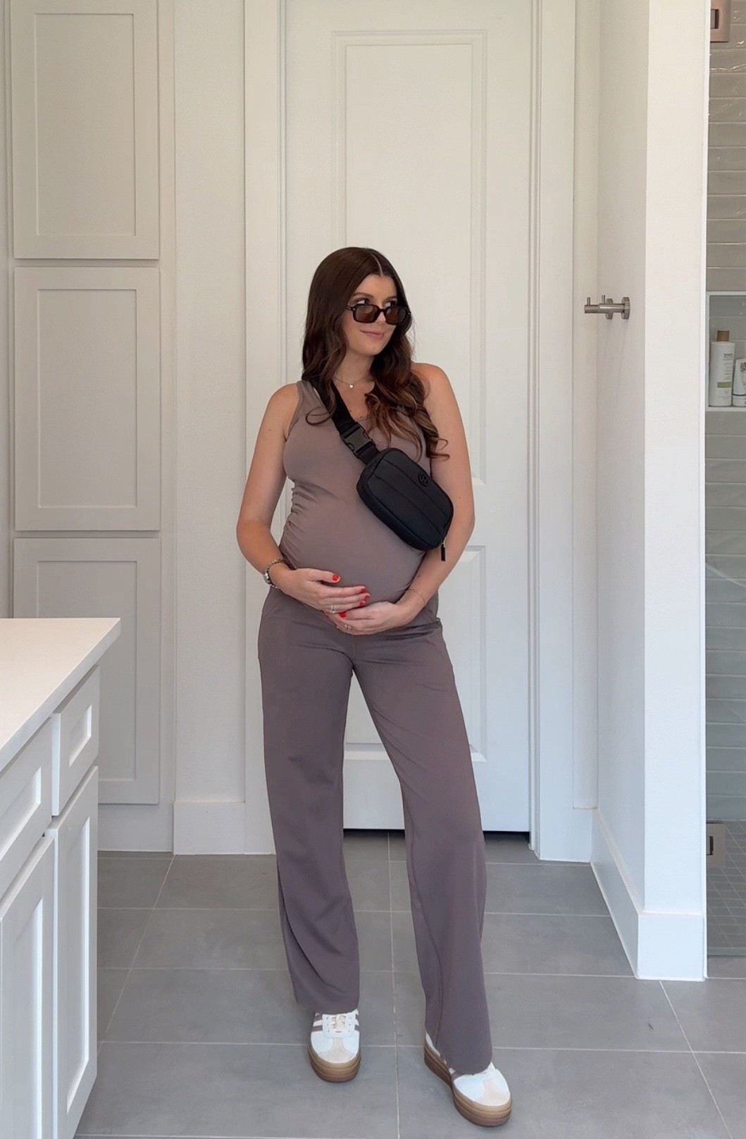What I’m wearing 31 weeks pregnant! This Amazon set is quite literally as good as Lulu! Size small, 5’4"

#pregnantootd

#LTKBump #LTKStyleTip #LTKFindsUnder50