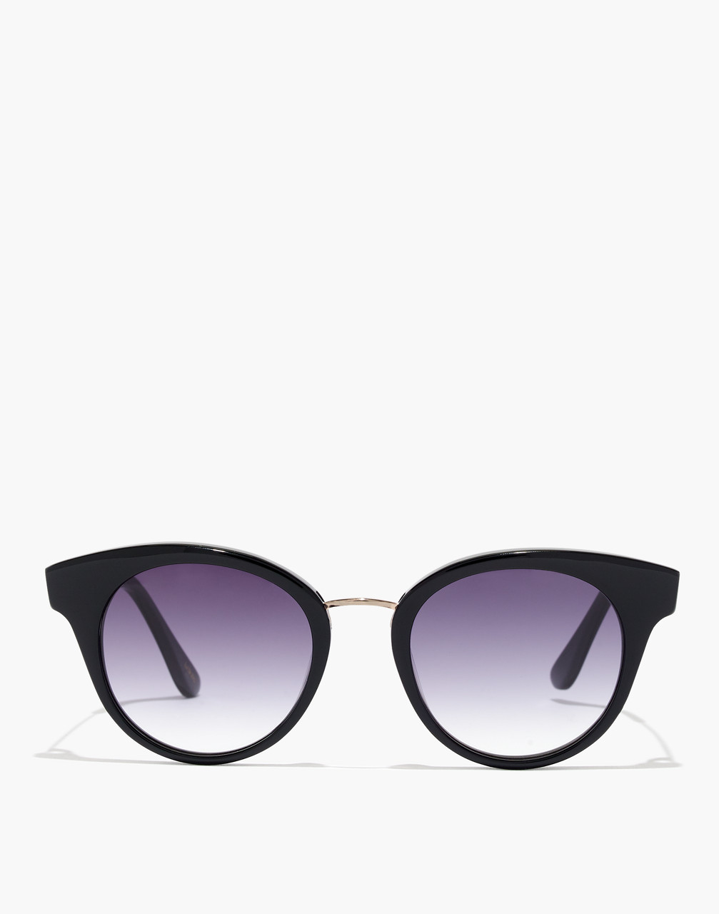 J.Crew Seaside Round Cat-Eye Sunglasses | Madewell
