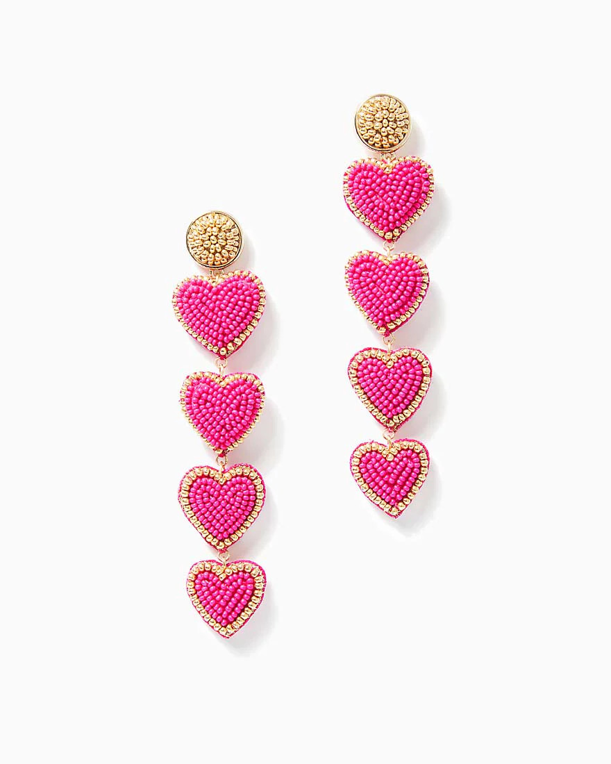 Untamed Hearts Earrings | Splash of Pink - A Lilly Pulitzer Store