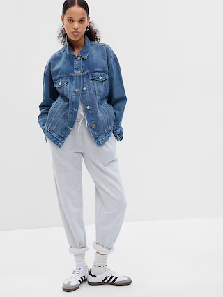 Oversized Icon Denim Jacket | Gap (US)