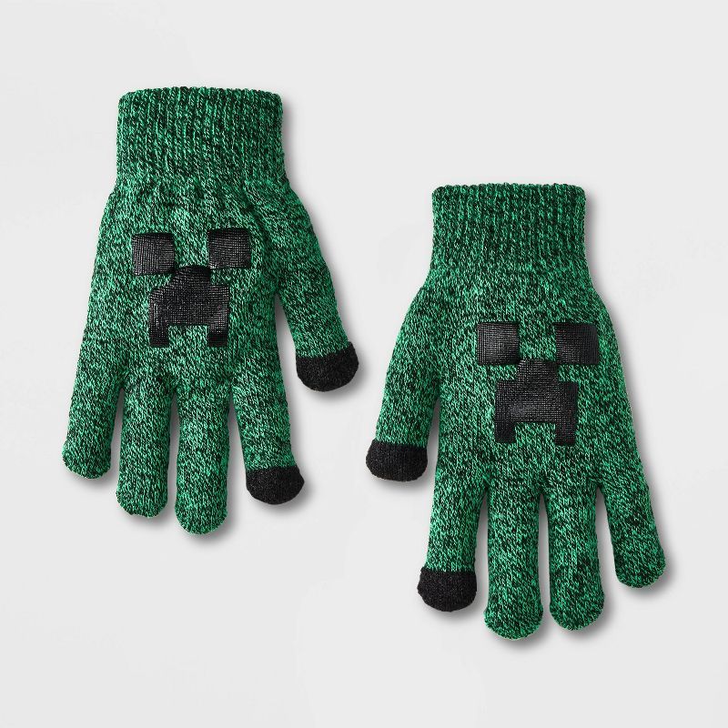 Boys&#39; Minecraft Knitted Gloves | Target
