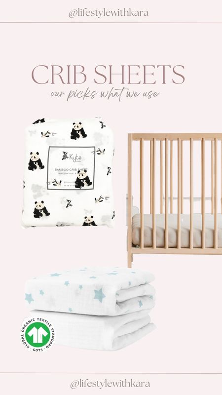The crib sheets we use with our Newton mattress! 

#LTKbaby