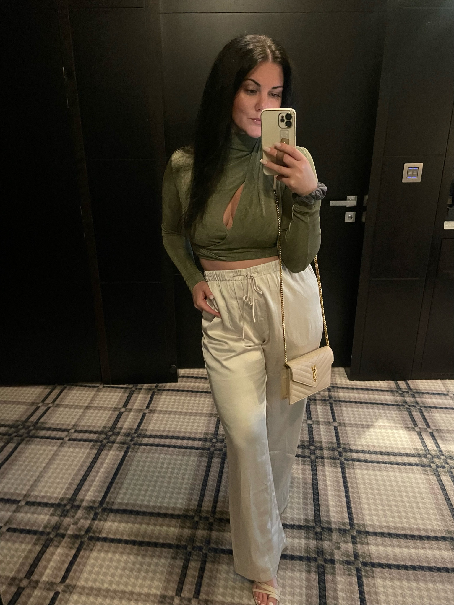 I love this outfit combo! Unfortunately the pants often sell out but restock quickly. I have them in 3 colors they’re amazing to bring for dinner outfits when traveling because they are chic but feel like PJs. Top is revolve. 

#LTKsalealert #LTKstyletip