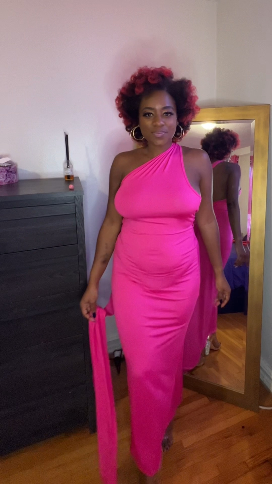Gorgeous Pink Dress! I wore this to a wedding and it was a hit! Perfect for formal occasions and fits extremely well  

#LTKVideo #LTKwedding #LTKfindsunder100