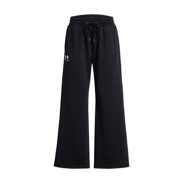 Women's Under Armour Icon Fleece Wide Leg Sweatpants Small Black Regular | Scheels Sports