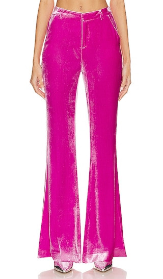 Lane Flared Trouser in Hot Pink | Revolve Clothing (Global)