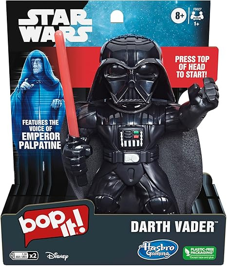 Bop It! Star Wars Darth Vader Edition Game, Features The Voice of Emperor Palpatine, Game for 1 o... | Amazon (US)