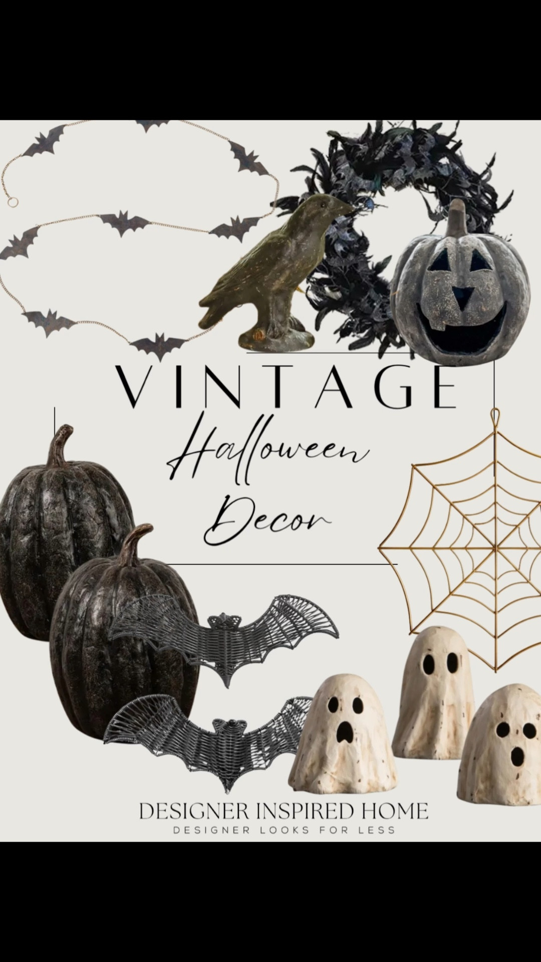 Vintage style Halloween decorr

#LTKHome #LTKSeasonal #LTKFindsUnder50
