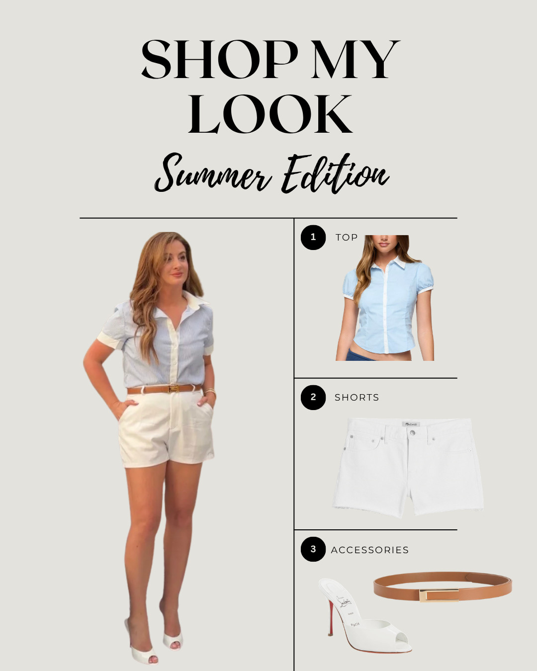 Re-create my elevated summer outift. 

 #LTKootd #LTKSeasonal #LTKOver40
