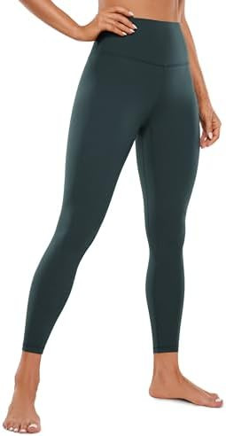 CRZ YOGA Womens Butterluxe High Waisted Yoga Leggings 25" - Double Seamed Buttery Soft Comfy Athl... | Amazon (US)