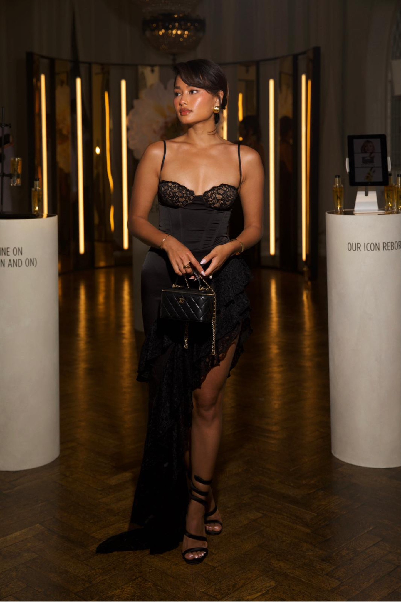 Miss circle, Chanel, Rene Caovilla, Amazon, Vestiaire collective, Pretty little thing, Oh polly, occasion dress, occasion wear, party dress, corset dress, black lace dress, satin asymmetrical dress, evening dress, evening wear, formal wear, party wear, party outfit ideas, black tie outfit

#LTKeurope #LTKstyletip #LTKpartywear