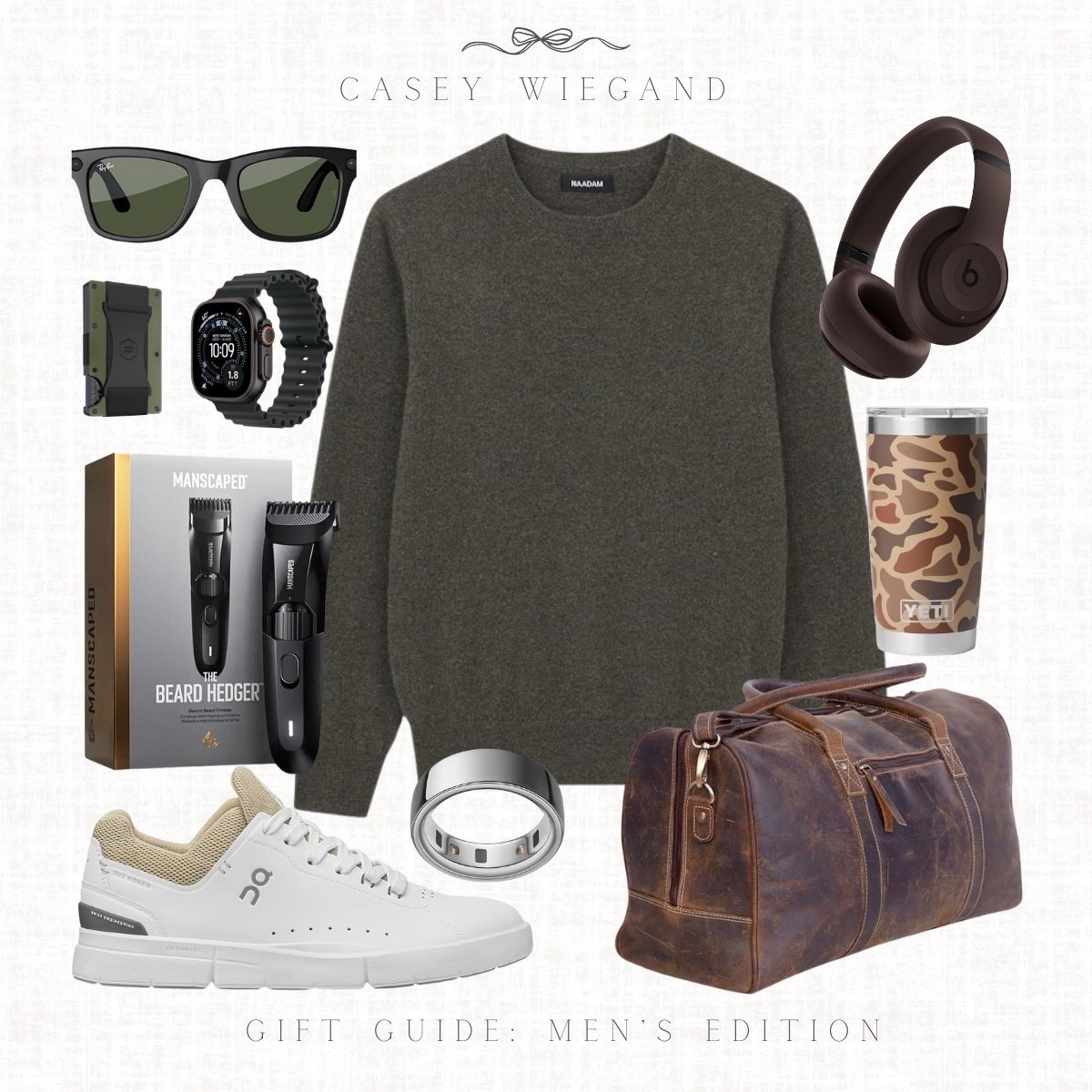 Gift guide: Men’s edition! From classic sneakers to grooming must-haves and sleek tech — perfect picks for every guy on your list! #GiftGuide #LTKMens #HolidayShopping #LTKGiftGuide