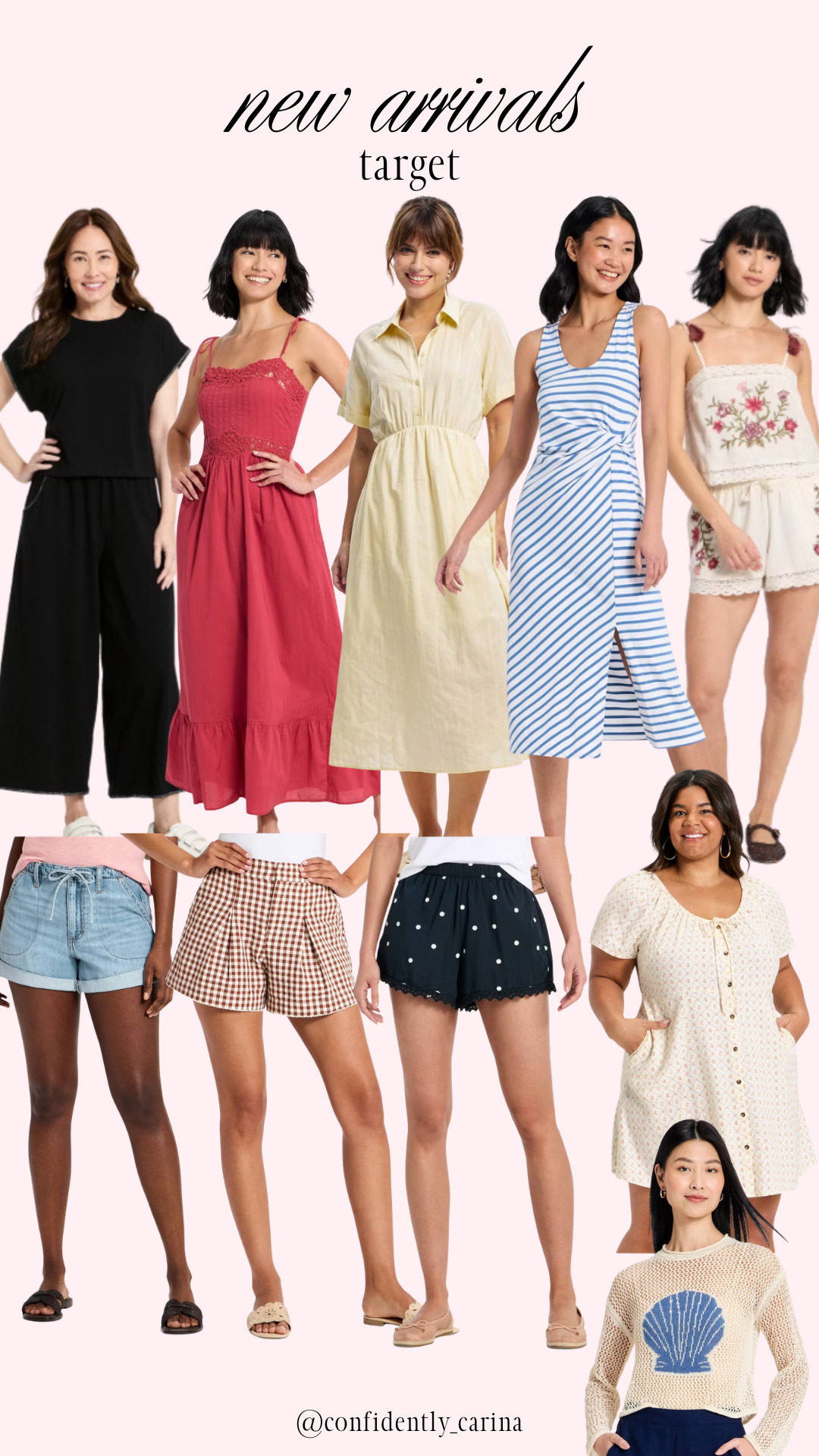 So many cute new arrivals at Target! Matching sets, spring dresses, summer dresses, shorts, and lightweight spring sweaters!  

 #LTKMothersDay #LTKootd #LTKMidsize