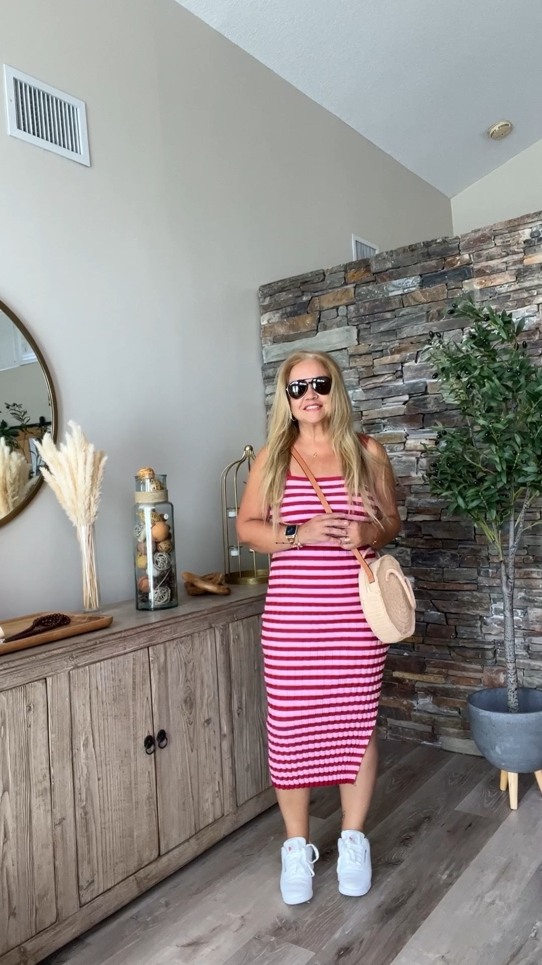 I love to find good quality brands on Amazon and @merokeety is one of them, I have several outfits and I’ll be sharing with you.
Today is the Strappy Tank, has high quality knitted fabric. It’s casual and sexy. I’m 5’3 wearing size medium. 
Shoes Reebok Princess and straw bag.

#merokeety#merokeetyofficial

#LTKTravel #LTKMidsize #LTKSummerSales