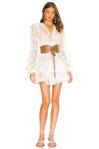 Bronx and Banco Adele Mini Dress in White from Revolve.com | Revolve Clothing (Global)