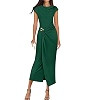 ZESICA Women's 2026 Summer Cap Sleeve Casual Bodycon Dress Elegant Wedding Guest Cocktail Party F... | Amazon (US)
