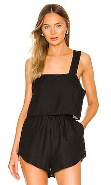 vitamin A Tallows Crop Top in Black from Revolve.com | Revolve Clothing (Global)