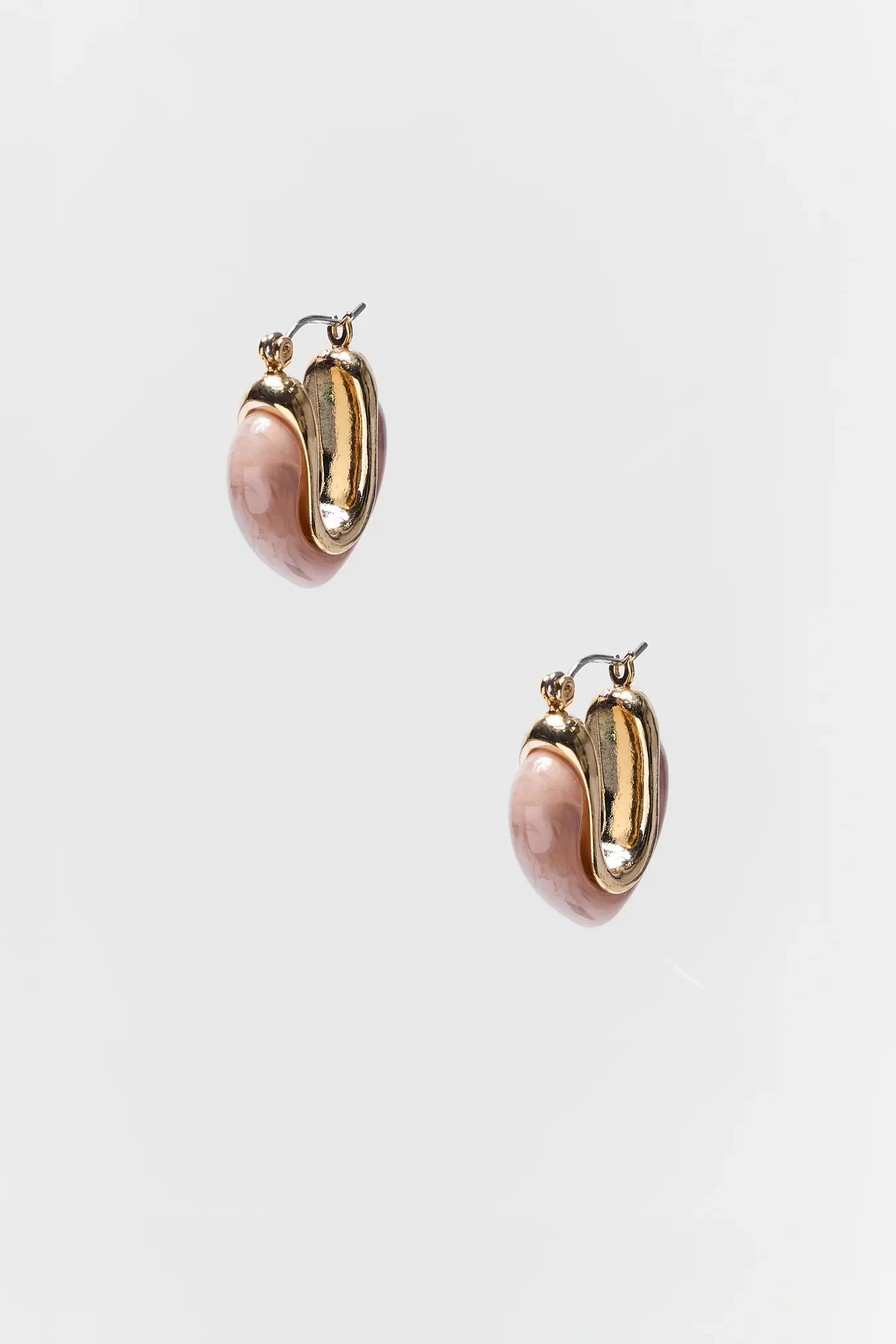 Lola Pink Huggie Earrings | Avara
